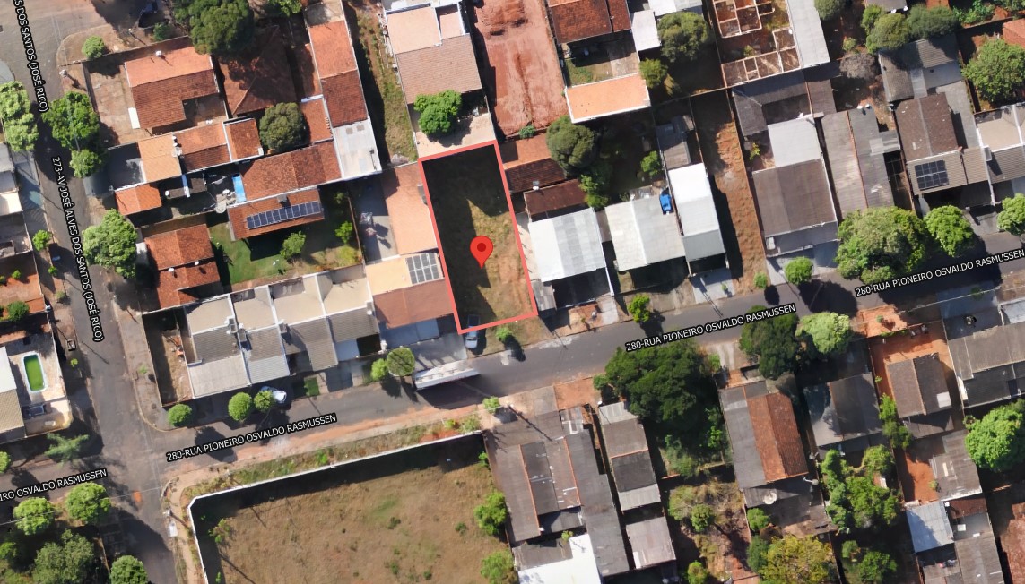 Rua Rasmussem Pioneiro - Jardim Morumbi - Quadra 11 - Lote 06